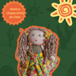 Boneca Chapeuzinho de Chita